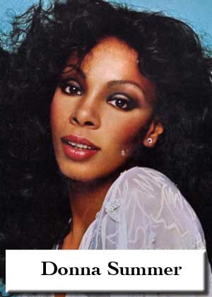 Donna Summer with sheet music in PDF