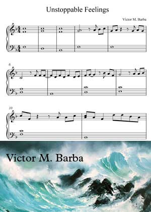 Unstoppable Feelings By Victor M. Barba with sheet music in PDF