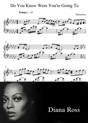 Do You Know By Diana Ross with sheet music in PDF and video tutorial