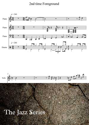 ID18008_2nd_Time_Foreground By The Jazz Series with sheet music in PDF score in songnes.com