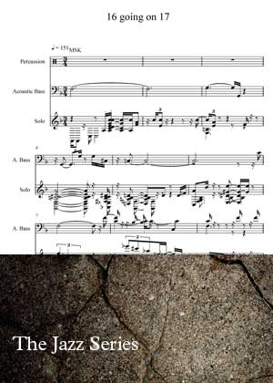ID18012_16_Going_On_17 By The Jazz Series with sheet music in PDF score in songnes.com