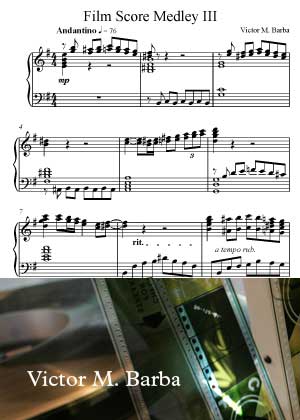 Film Score Medley 3 By Victor M. Barba