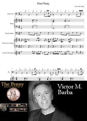 Pool Party With Sheet Music PDF By Victor M. Barba