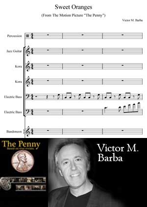 Sweet Oranges With Sheet Music PDF By Victor M. Barba