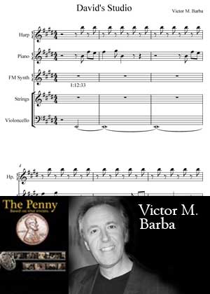 David's Stuio With Sheet Music PDF By Victor M. Barba