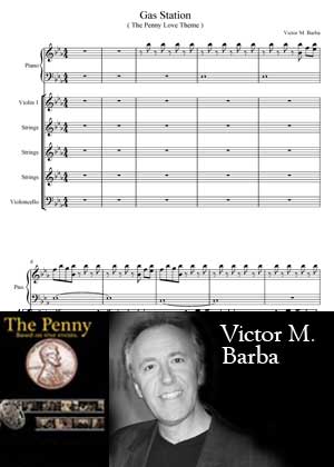 Gas Station With Sheet Music PDF By Victor M. Barba
