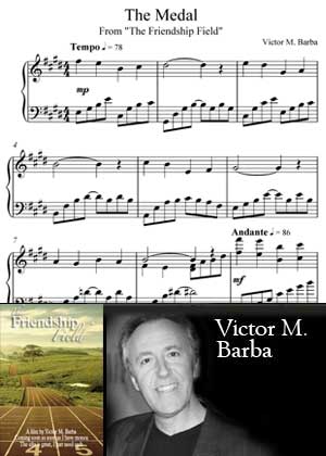 ID33126_The_Medal By Victor M. Barba Sheet Music With PDF score and a video tutorial in songnes.com