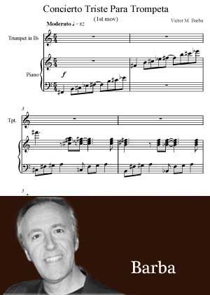 Concierto Triste Para Trompeta By Victor M Barba