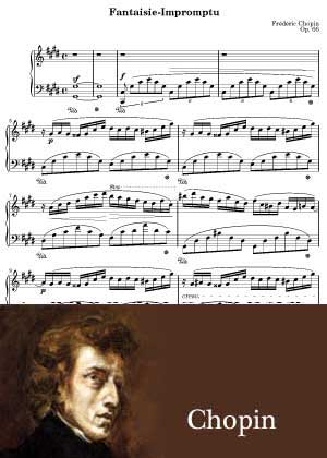 Fantasie Impromtu By Frederic Chopin
