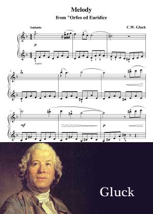 Melody From Orfeo By Glick with sheet music in PDF and video tutorial