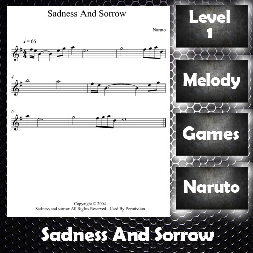 Sadness And Sorrow By Naruto