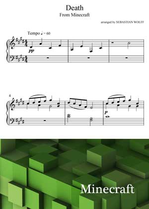 Death From Minecraft with sheet music in PDF