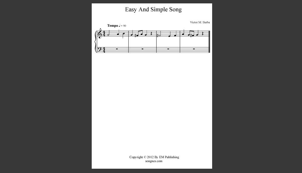 ID64042_Easy_And_Simple_Song