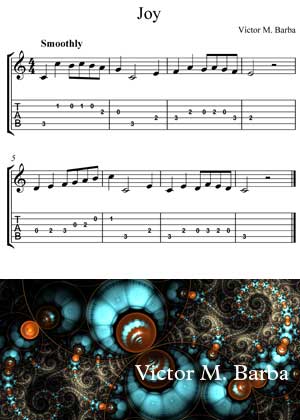 Joy With Sheet Music PDF By Victor M. Barba