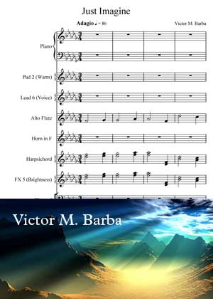 Just Imagine By Victor M Barba with sheet music PDF