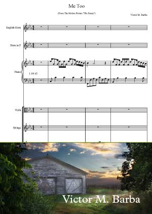 Me Too By Victor M Barba with sheet music PDF