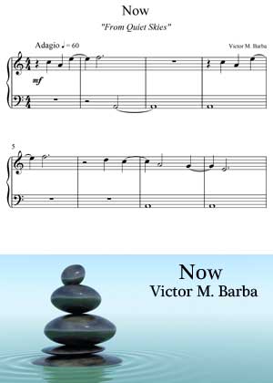 ID71110_Now By Victor M. Barba with sheet music in PDF score and a video tutorial in songnes.com