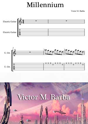 Millennium By Victor M. Barba with sheet music in PDF and video tutorial