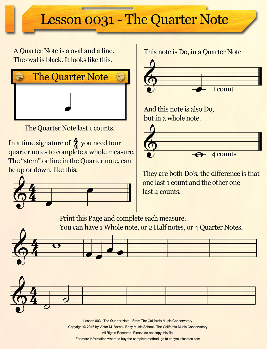 The Quarter Note main banner
