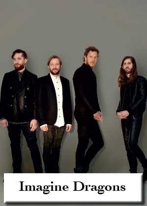 Imagine Dragons with sheet music in PDF