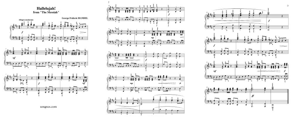 Hallelujah By George Frideric Handel