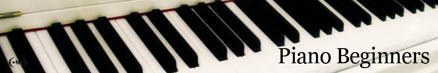 Piano Beginners Studies Main Banner