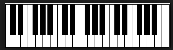 A Piano Keyboard