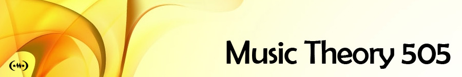 Music Theory 505 Main Banner