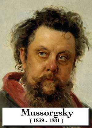 The Market By Modest Mussorgsky with sheet music in PDF