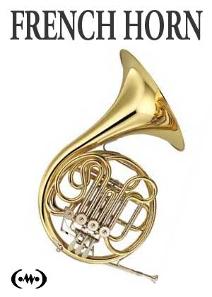 French Horn Card